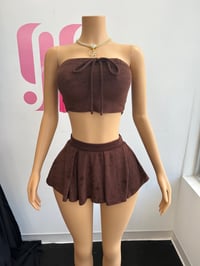 Chocolate Skort Set 