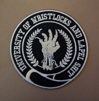 University of Wristlocks embroidered patch