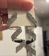 Image 2 of zig zack earrings 