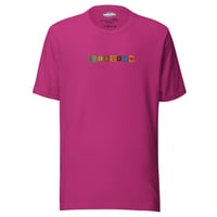 Image 1 of RUOK2DAY EMBROIDERED CUTOUTS TEE - VIBRANT TONES