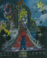 “Your princess is in another castle.” THE SUPER MARIO BROS. MOVIE Art Print