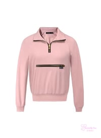 Sincerely Her Pink Scrub Jacket 