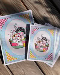 Image 2 of Bath Time Print