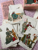 Jeu de la Sibylle des salons, Grimaud vintage rare, 1969, boîte rose. 