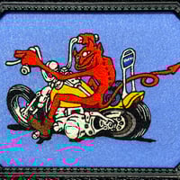 Image 4 of Devil dude embroidery