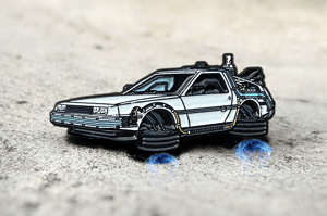 Image of KUWTB Kustoms BTTF DMC Delorean & E24 633CSi Pin Package