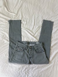 Image 1 of 00S Diesel low gray jeans // 38