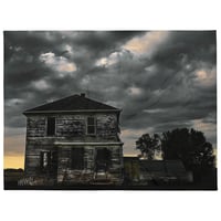 Image 1 of Soft Throw Blanket Abandoned House #1