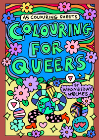 Image 1 of Colouring For Queers - A5 bound colouring book