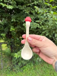 Image 7 of Mushroom Sugar Jar w/ Spoon