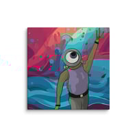 Image 1 of Alien World Canvas