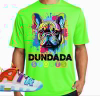 Image 2 of Frenchie Splash Art T-Shirt In Multiple Colors 
