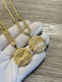 Image 2 of Last Supper Pendant Necklace Jesus Necklace | Religious Jewelry