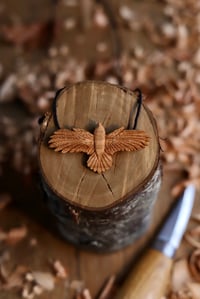 Image 8 of Raven Bird- Pendant Necklace 