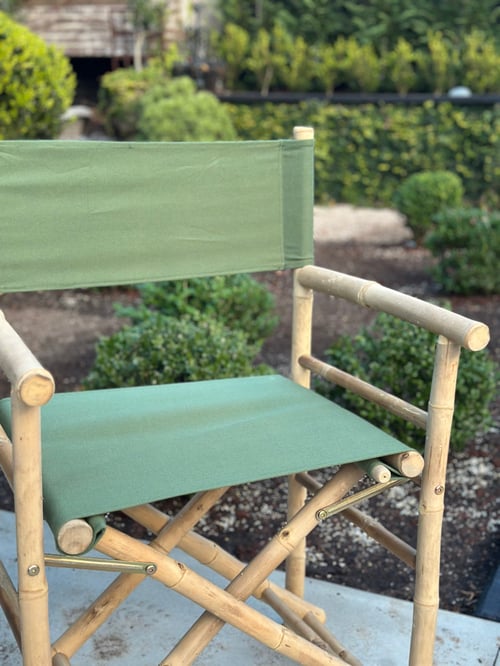 Image of Bamboo Directors Chair 