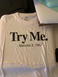 Try Me -Malcolm X, 1963