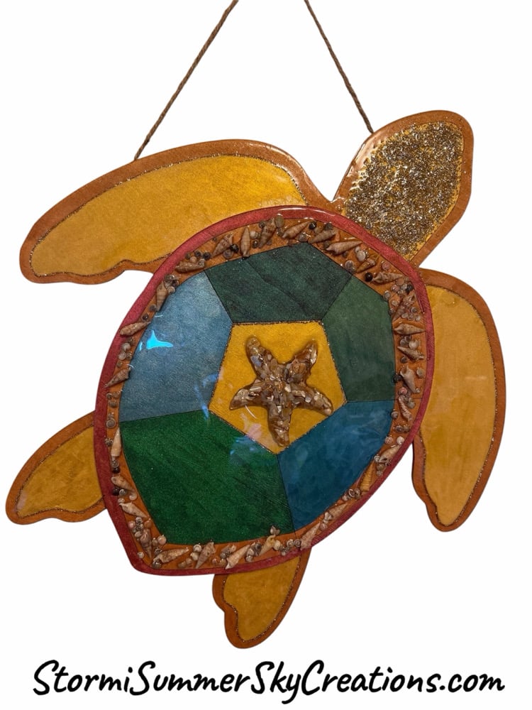Image of Extra Large Turtle wall Art
