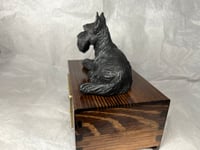 Image 8 of Custom Engraved Handmade Engraved Scottish Terrier Dog Pet Cremation Urn