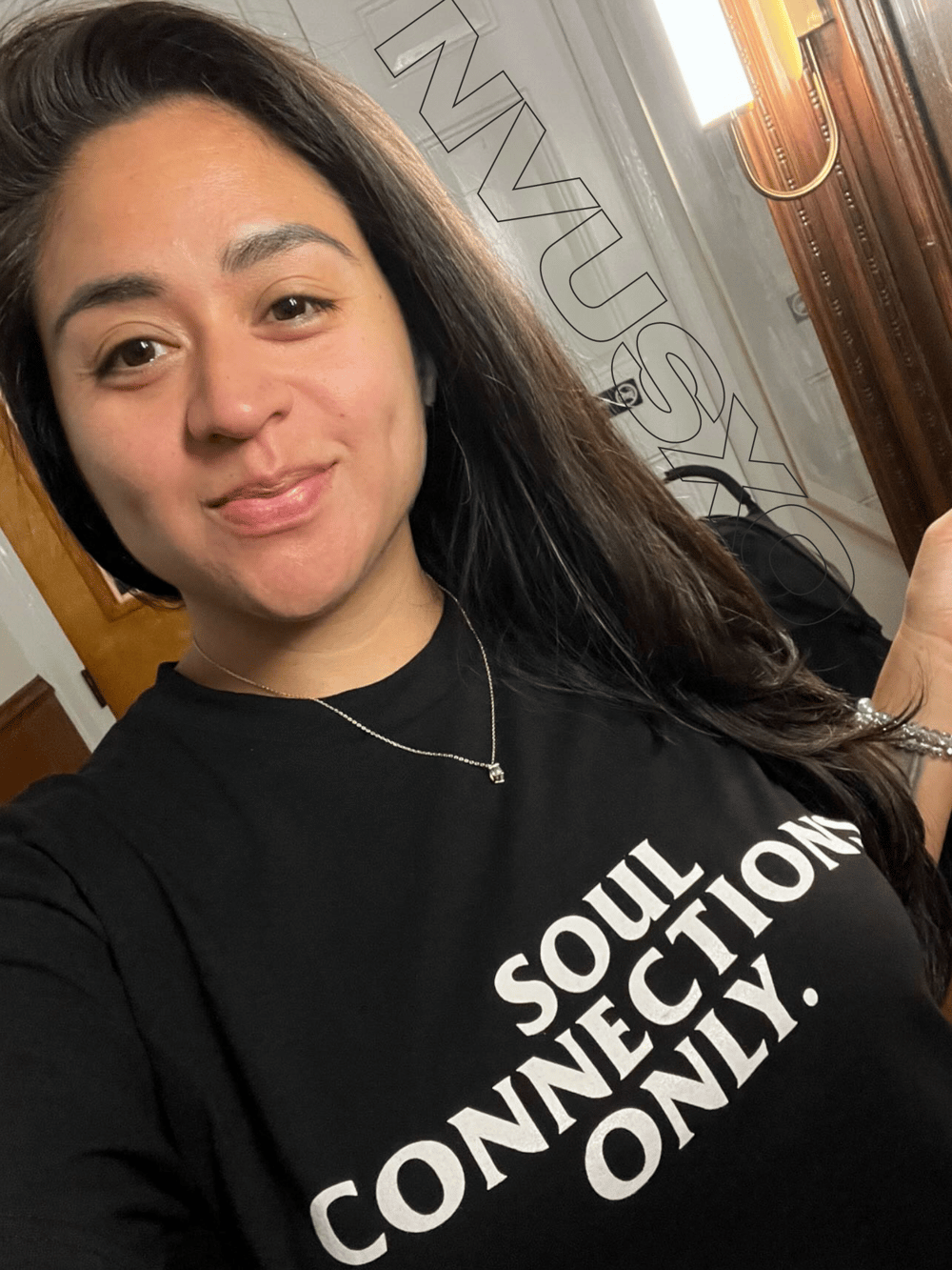 Image of SOUL CONNECTIONS ONLY , B&W T SHIRT