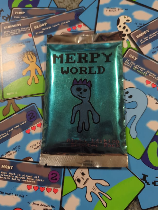 Merpy World TCG Pack (18 cards) | JohnWowCool