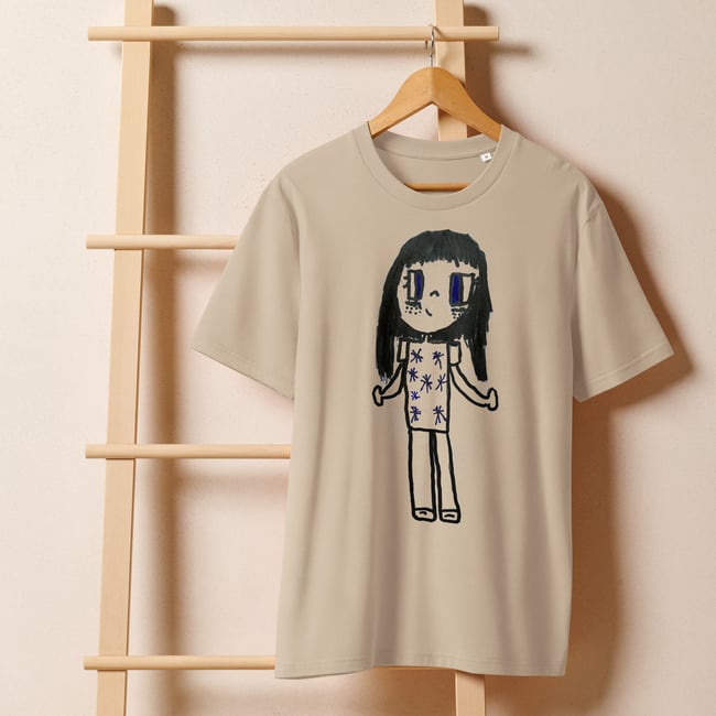 Star Girl-Inspired Art-t-shirt 