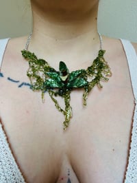 Image 2 of 🌿Cymbidium Moss Forest🌿 Necklace 