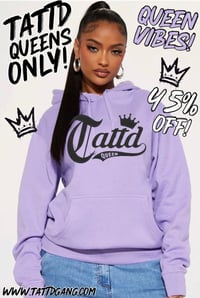 45% off SPECIAL OFFER!!! Tattd QUEEN 👑 lavender Hoodie!!! 💜