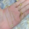 CD Gold plated Necklace 