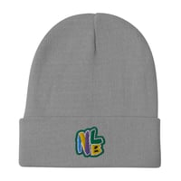 Image 2 of Embroidered "Big N Beanie"