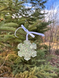 Image 2 of Snowflake Ornaments Set of 4