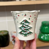 Image 1 of vanilla mint scented candle