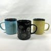 Short Carved Mugs