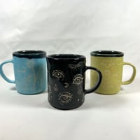 Image 1 of Short Carved Mugs