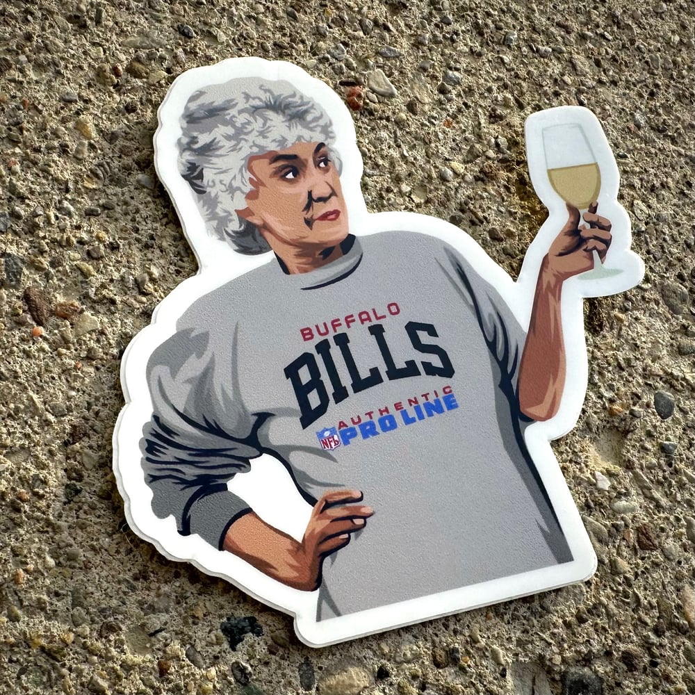 Dorothy Zbornak Buffalo Golden Girls Sticker