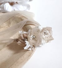 Image 1 of Baby girl headband for photoshoot | beige