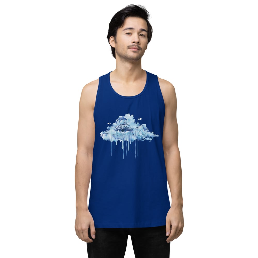 Image of It's Okay to Cry, Baby - Men’s premium tank top