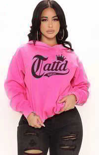 73% off VDAY HOODIE!!! Tattd Queen 👑 HOT PINK Hoodie!!! 🩷🖤