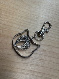 Image 1 of Wings of Whiskers Keychain