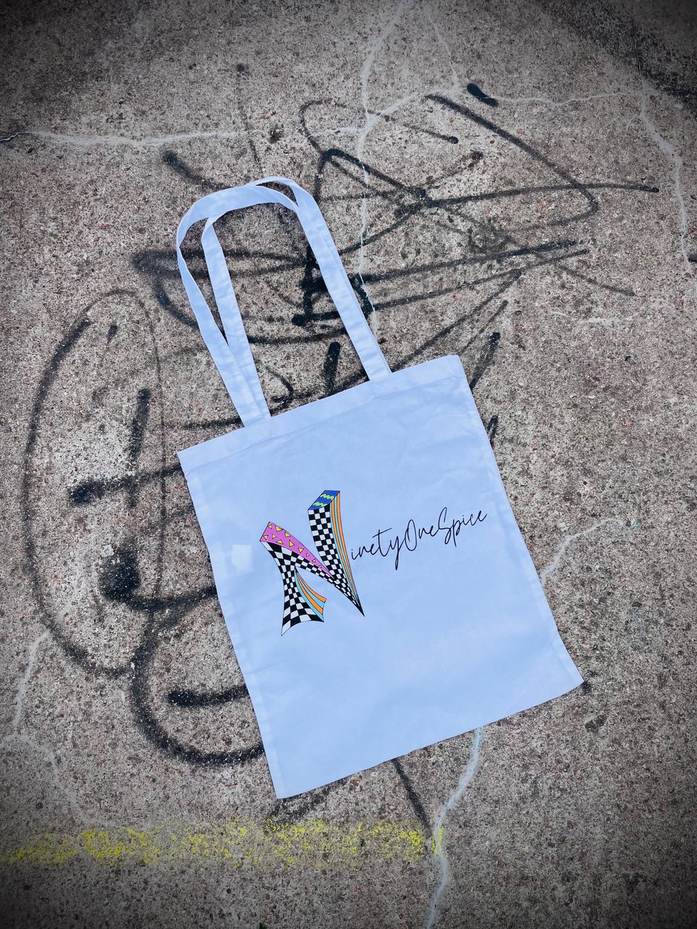 Image of Retro Tote Bag