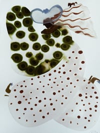 Image 1 of “POLKA GREEN” ORIGINAL SIGNED WORK