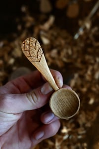 Image 1 of Falling Leaves Coffee Scoop  ~~~