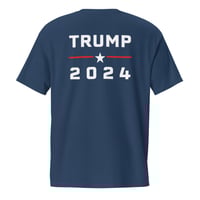 Image 1 of Trump 2024 Comfort Colors - Unisex Garment-Dyed Pocket T-shirt