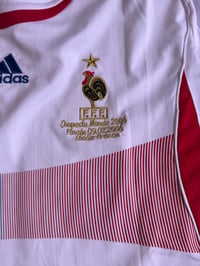 Image 4 of     France National Football Team 2006 World Cup Final Jersey – Zidane #10