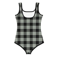 Image 2 of Palaka Black: Keiki Swimsuit (2T-7)