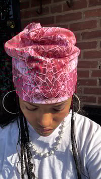Image 2 of rose quartz beanie