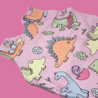 Image 3 of Pink Dinos Romper
