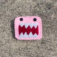 Image 1 of Pink domo hair clip 