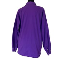 Image 4 of Vintage 90s Rodeo Western Wear Purple and Pink Button up Cotton Shirt -Size L