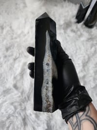 Image 4 of Black Sardonyx Agate Crystal Towers - 5 Styles