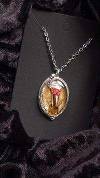 Image 3 of Mushroom fairy necklace